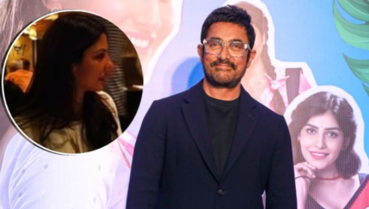Aamir Khan ने गर्लफ्रेंड गौरी स्प्रैट और बेटे आज़ाद के साथ मनाई खास शाम, सितारे ज़मीन पर की स्क्रीनिंग में दिखा पारिवारिक प्यार
