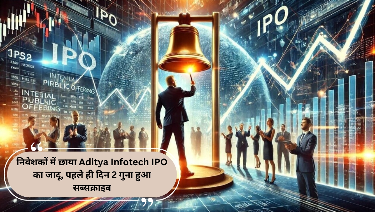 निवेशकों में छाया Aditya Infotech IPO का जादू, पहले ही दिन 2 गुना हुआ सब्सक्राइब