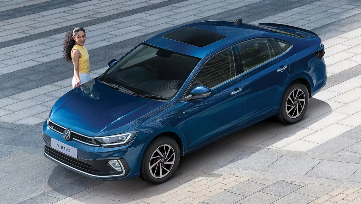 Volkswagen Virtus ₹11.56 लाख में लॉन्च: दमदार परफॉर्मेंस, लग्ज़री इंटीरियर और 19.62 kmpl की माइलेज