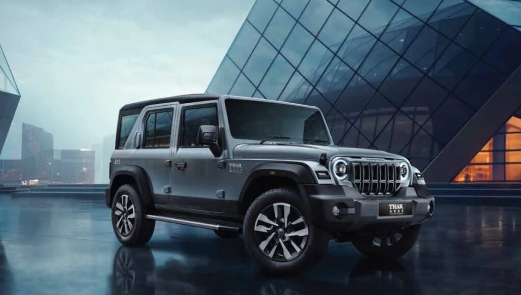 Mahindra Thar ROXX ₹18.50 लाख में लॉन्च 172bhp पावर, 360 कैमरा और ब्लाइंड स्पॉट सेफ्टी फीचर से लैस