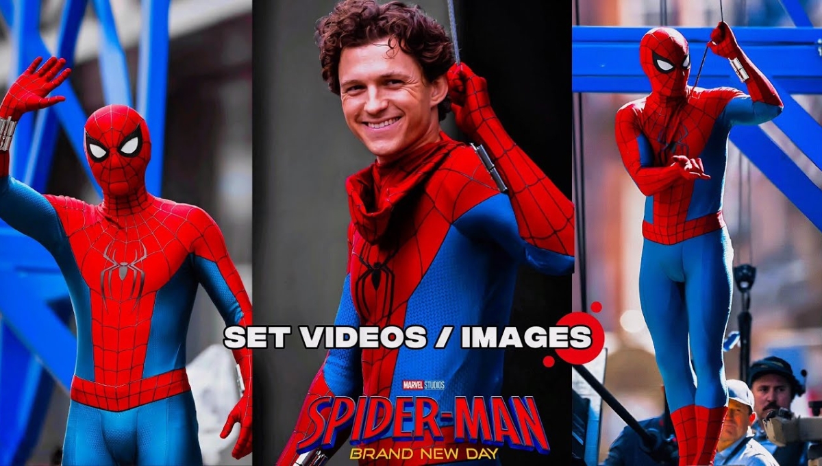 टॉम हॉलैंड के साथ ‘Spider-Man: ब्रांड न्यू डे’ के सेट पर फैन्स का धमाल