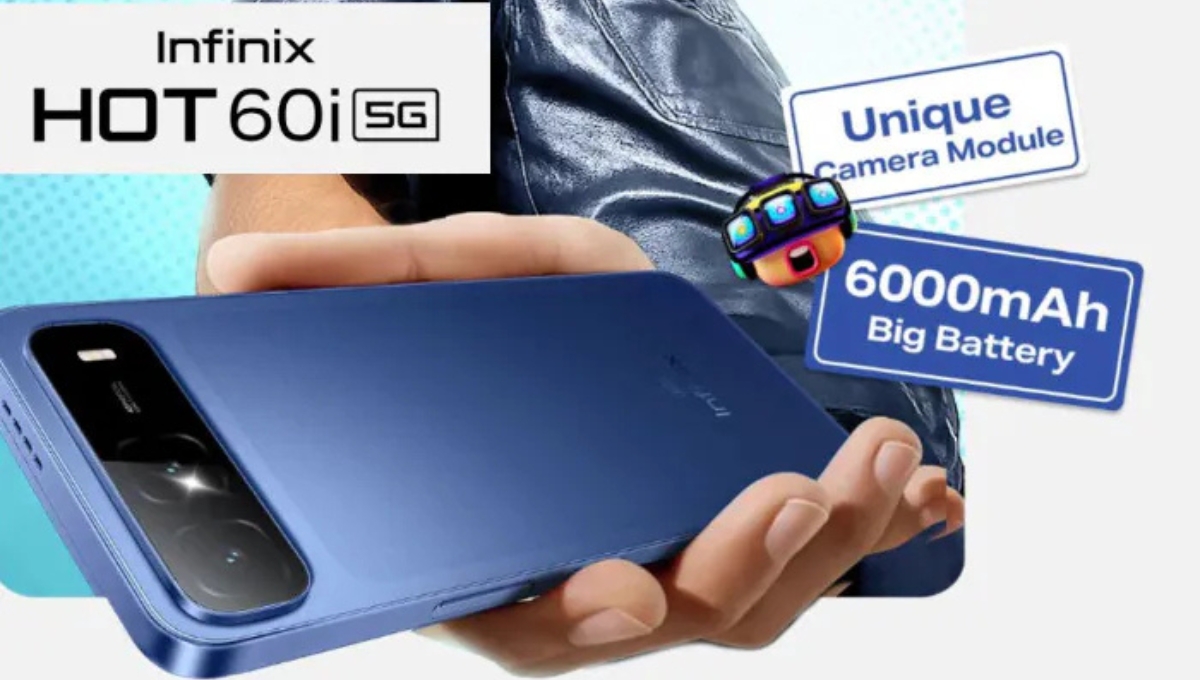 Infinix Hot 60i दमदार बैटरी और 5G कनेक्टिविटी के साथ जल्द होगा लॉन्च