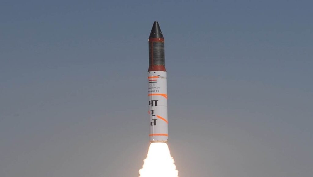 भारत की नई उपलब्धि Agni-5 मिसाइल का सफल परीक्षण बना दुश्मनों के लिए चेतावनी
