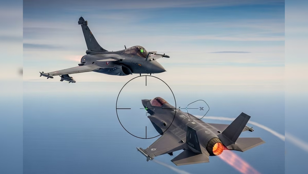 जबरदस्त मुकाबला हवा में: फ़िनलैंड में Rafale ने F-35A को "लक किया" और किया सिम्युलेटेड किल
