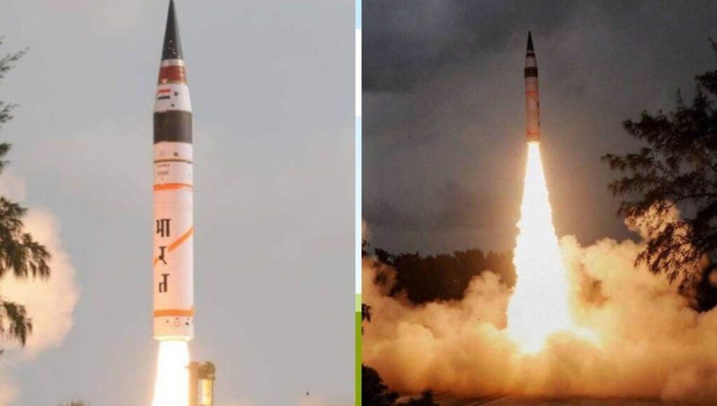 भारत की नई उपलब्धि Agni-5 मिसाइल का सफल परीक्षण बना दुश्मनों के लिए चेतावनी