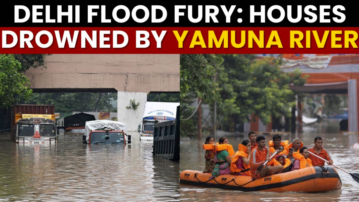 “Flood situation near Yamuna River”: Yamuna फिर से गरजी, दिल्ली में बाढ़, संघर्ष की नई कहानी