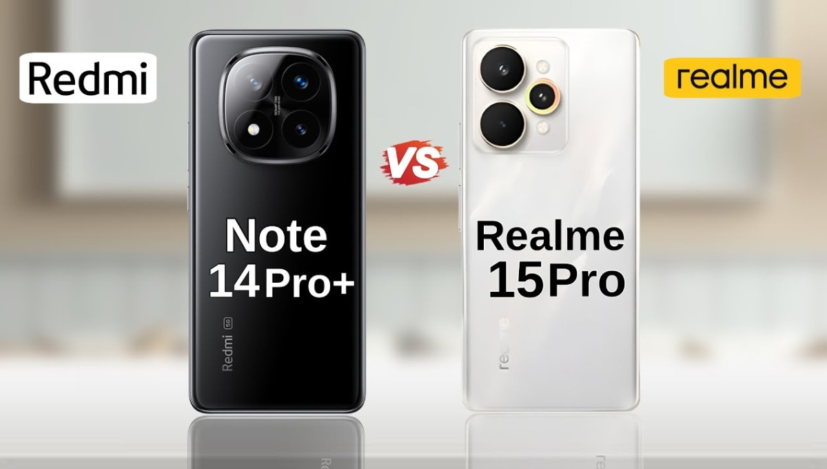 Realme 15 Pro 5G vs Redmi Note 14 Pro Plus: स्पीड और स्टाइल की जंग