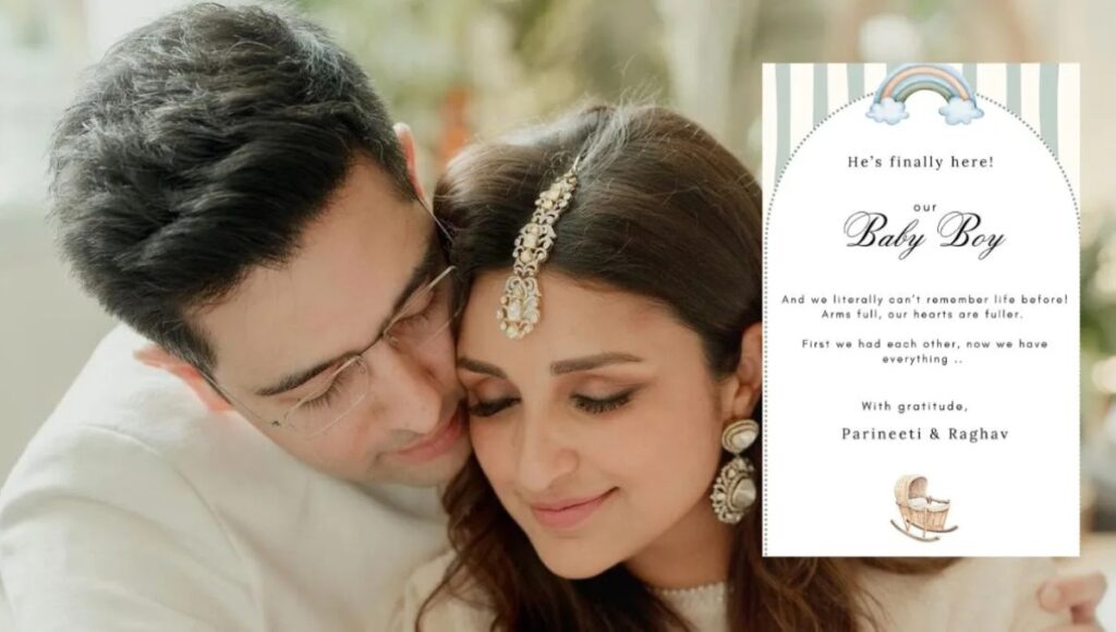 Parineeti Chopra और राघव चड्ढा बने माता-पिता: बेटे के जन्म से भरा खुशियों का घर