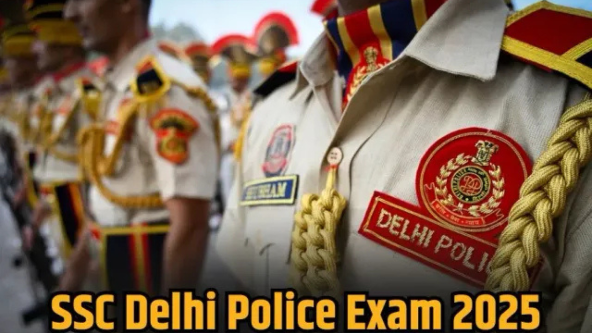 Delhi Police Exam Date 2025