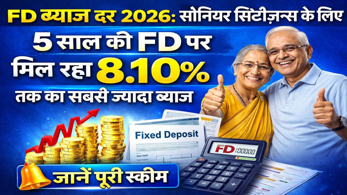 FD ब्याज दर 2026