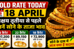 Gold Rate Today 18 April