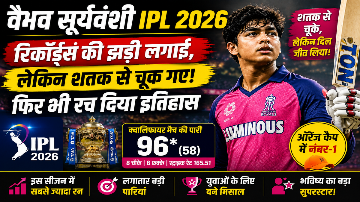 वैभव सूर्यवंशी IPL 2026